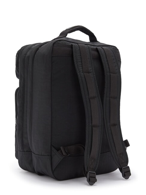 SCOTTY Großer Rucksack für 15" PC echtes Schwarz - Rucksäcke für Schule &amp; Freizeit