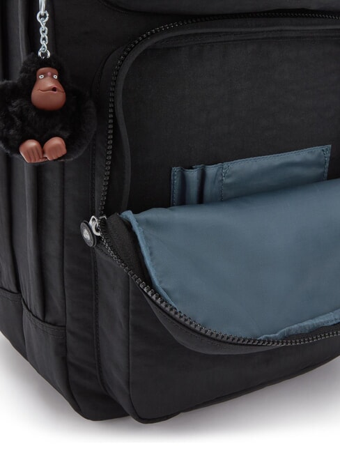 SCOTTY Großer Rucksack für 15" PC echtes Schwarz - Rucksäcke für Schule &amp; Freizeit