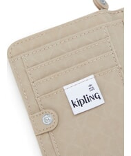 KIPLING MONEY LOVE Mittlere Geldbörse charakteristisches Beige mit Prägung - Brieftaschen Damen - 3