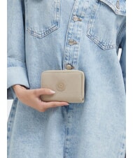 KIPLING MONEY LOVE Mittlere Geldbörse charakteristisches Beige mit Prägung - Brieftaschen Damen - 6