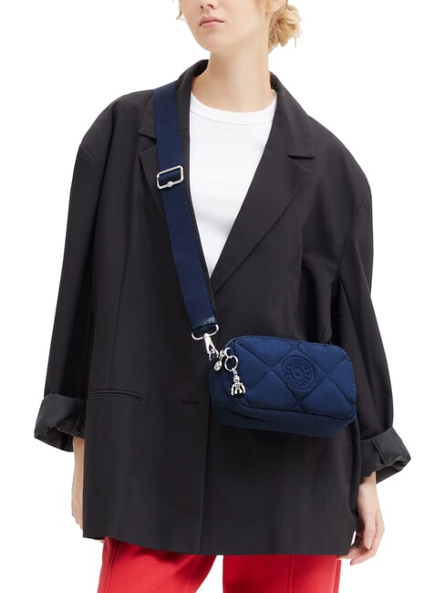 MILDA Gesteppte Umhängetasche luftige blaue Steppdecke - Damentaschen