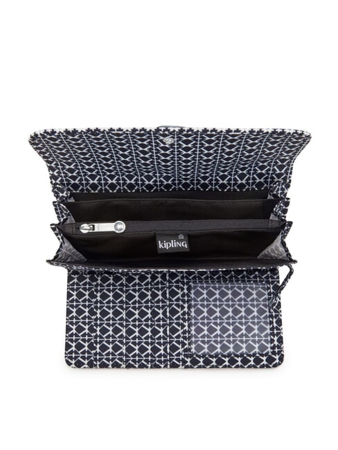 MONEY LAND Große Brieftasche Signatur-Druck - Brieftaschen Damen