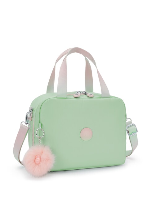 MIYO Lunchtasche mit Schultergurt zartes Grün metallic - Taschen und Accessoires für Kids