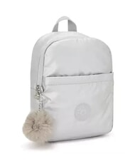 KIPLING MARLEE BP Kleiner Metallic-Rucksack Platin M GG - Damentaschen - 2