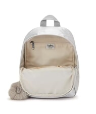 KIPLING MARLEE BP Kleiner Metallic-Rucksack Platin M GG - Damentaschen - 5