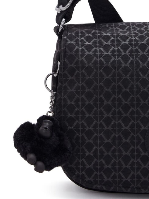 LOREEN M Umhängetasche mit Überschlag Unterschrift - Damentaschen