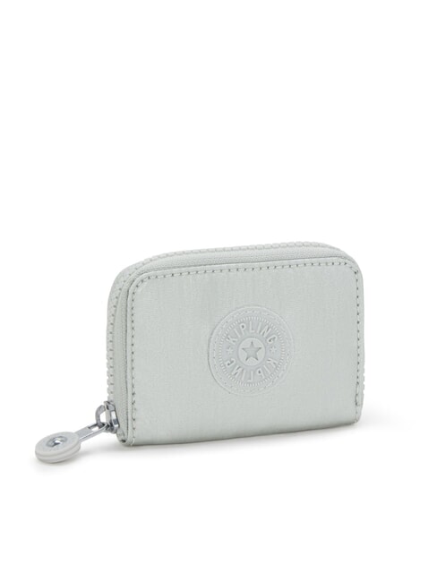 CASH BUDDY Münzbörse mit Rundum-Reißverschluss neu hell metallic - Brieftaschen Damen