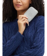 KIPLING CASH BUDDY Münzbörse mit Rundum-Reißverschluss neu hell metallic - Brieftaschen Damen - 6