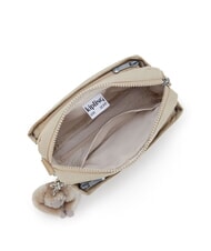 KIPLING ABANU S Schultertasche charakteristisches Beige mit Prägung - Damentaschen - 4