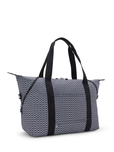 ART Große Umhängetasche Signatur-Druck - Damentaschen