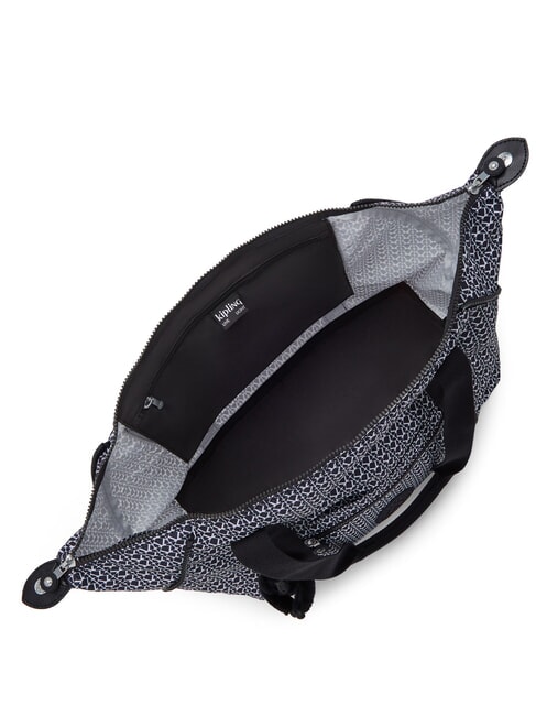 ART Große Umhängetasche Signatur-Druck - Damentaschen