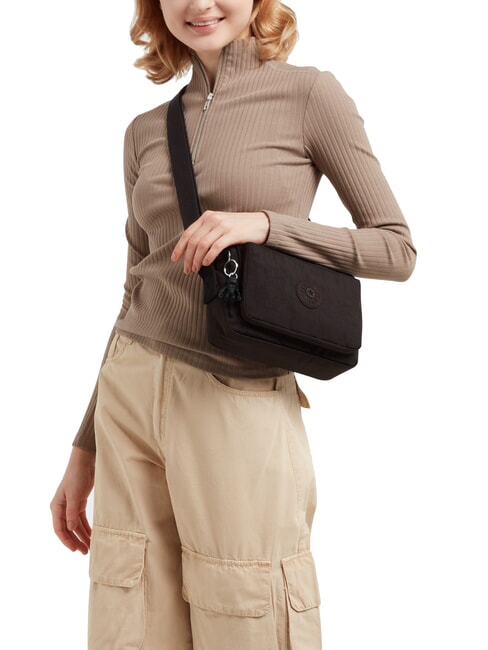 ABANU M Schultertasche nostalgisches Braun - Damentaschen