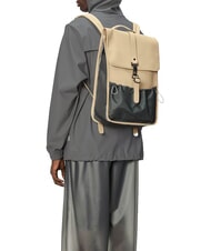 RAINS MIX BACKPACK 13" PC-Rucksack Sand - Rucksäcke für Schule &amp; Freizeit - 3