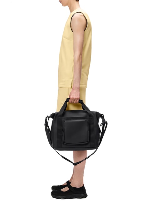 TEXEL Reisetasche mit Schultergurt Schwarz - Reisetaschen