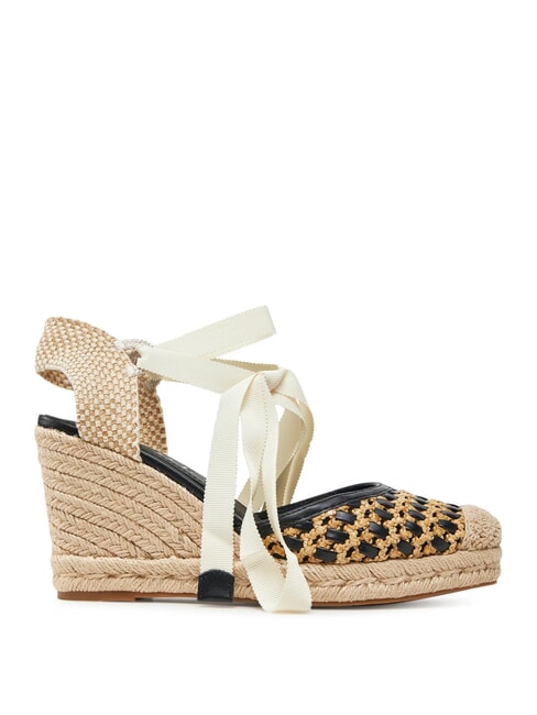CYRENAM  Hohe Espadrilles-Sandalen SCHWARZ - Damenschuhe
