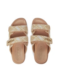GUESS FADELIZZ  Sandalen CREME - Damenschuhe - 4