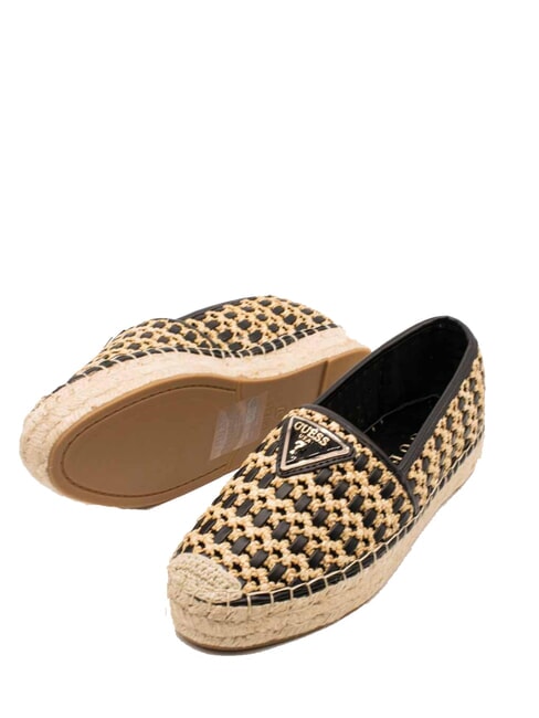 JOLANDON  Espadrilles Mokassins SCHWARZ - Damenschuhe