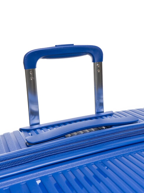 LIGHT POP 2 Großer erweiterbarer Trolley marineblau - Harte Trolleys