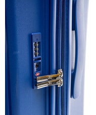 LESAC LIGHT POP 2 Mittelgroßer erweiterbarer Trolley marineblau - Harte Trolleys - 6