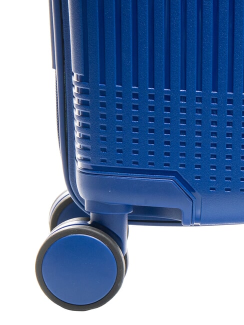LIGHT POP 2 Mittelgroßer erweiterbarer Trolley marineblau - Harte Trolleys