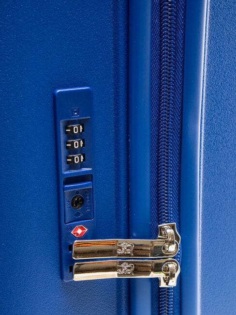 LIGHT POP 2 Handgepäck Trolley marineblau - Harte Trolleys