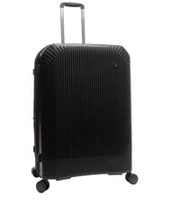 LESAC LIGHT POP 2 Großer erweiterbarer Trolley Schwarz - Harte Trolleys - 3