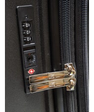 LESAC LIGHT POP 2 Großer erweiterbarer Trolley Schwarz - Harte Trolleys - 7