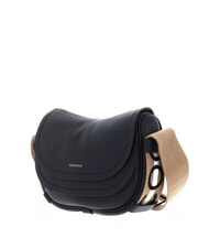 COCCINELLE RAQUEL S Mini-Umhängetasche aus Leder noir/cuir - Damentaschen - 2