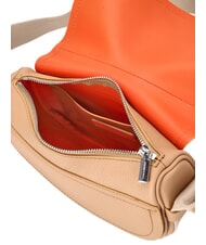 COCCINELLE RAQUEL S Mini-Umhängetasche aus Leder Häute/Gazpacho - Damentaschen - 5