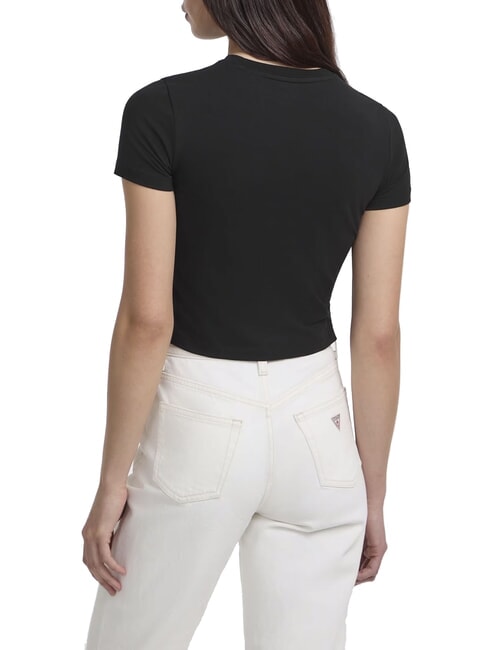 SS CN EMB STAR  T-Shirts jetbla - T-Shirts und Tops für Damen