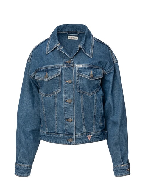 OVERSIZE TRUCKER JACKET  Jeansjacke GJ mittlere W&auml;sche - Damenjacken
