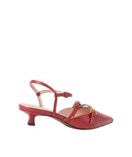 COCCINELLE FERNANDA Slingback-Schuhe aus Leder Sangria - Damenschuhe - 3