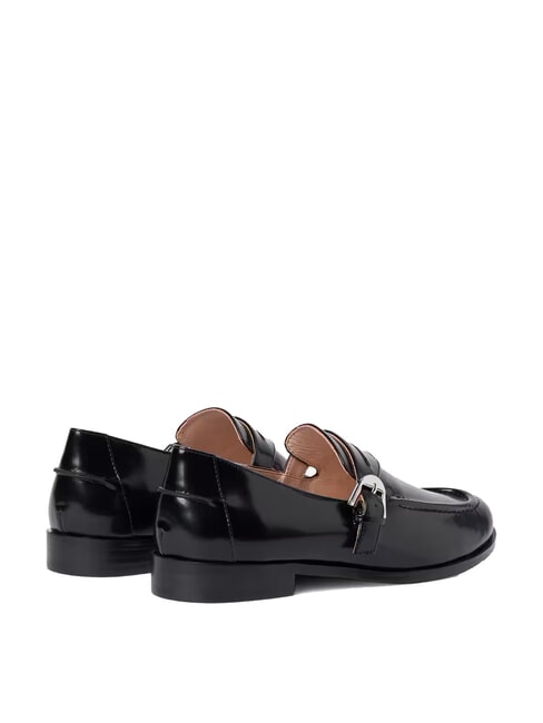 LORD SHINY  Mokassins aus Leder Schwarz - Damenschuhe