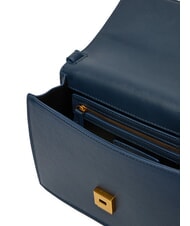 MARIO VALENTINO USHUAIA Doppelfunktionstasche mit &Uuml;berschlag Blau - Damentaschen - 5