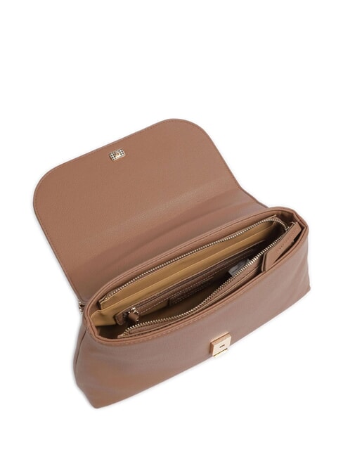 ARCADIA Umhängetasche mit Überschlag Beige - Damentaschen