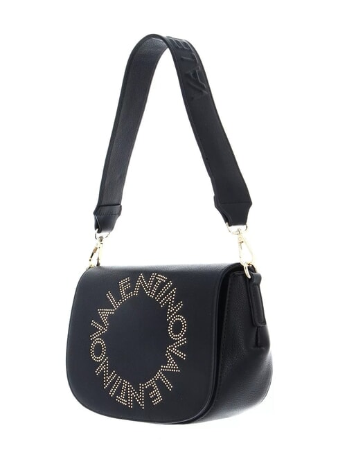 PIE RE Doppelfunktionstasche mit Nieten Schwarz - Damentaschen