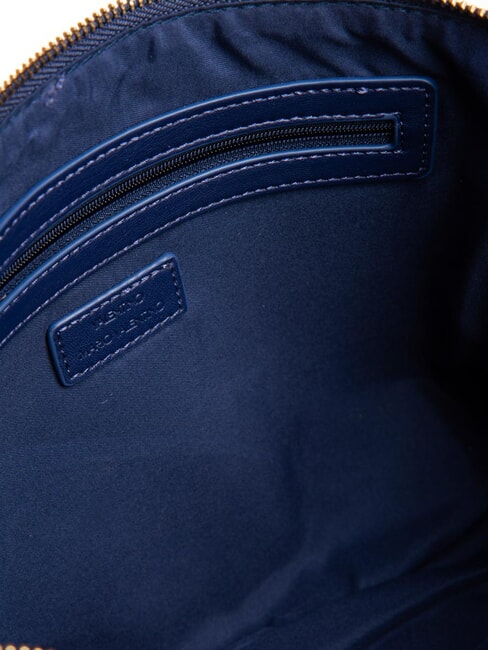 OCARINA Gesteppte Umschlag-Clutch Blau - Damentaschen