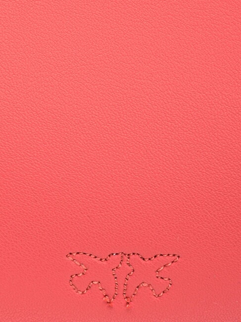 HALF MOON BABY Umhängetasche aus Leder Koralle. würzig-antikes Gold - Damentaschen