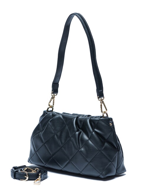 OCARINA Gesteppte Clutch mit Schultergurt Blau - Damentaschen