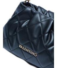 MARIO VALENTINO OCARINA Gesteppte Clutch mit Schultergurt Blau - Damentaschen - 3
