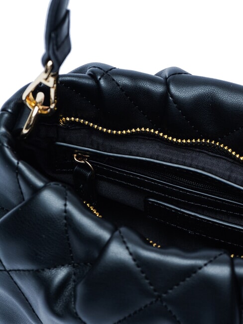 OCARINA Gesteppte Clutch mit Schultergurt Blau - Damentaschen