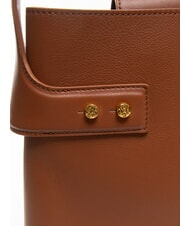 BORBONESE ARMOR  Umhängetasche aus Leder Kokosnuss - Damentaschen - 3