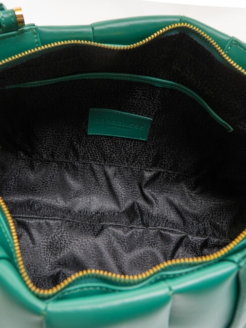 L ECLAIR  Maxi Umhängetasche aus Leder Wald - Damentaschen