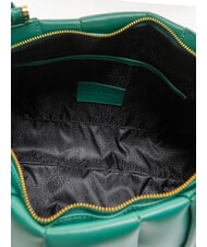 BORBONESE L ECLAIR  Maxi Umhängetasche aus Leder Wald - Damentaschen - 4