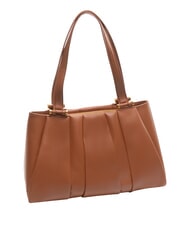 BORBONESE L ECLAIR  Maxi Umhängetasche aus Leder Kokosnuss - Damentaschen - 2