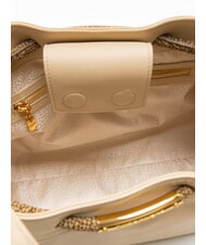 BORBONESE FILO  Umhängetasche, Leder Sand - Damentaschen - 5