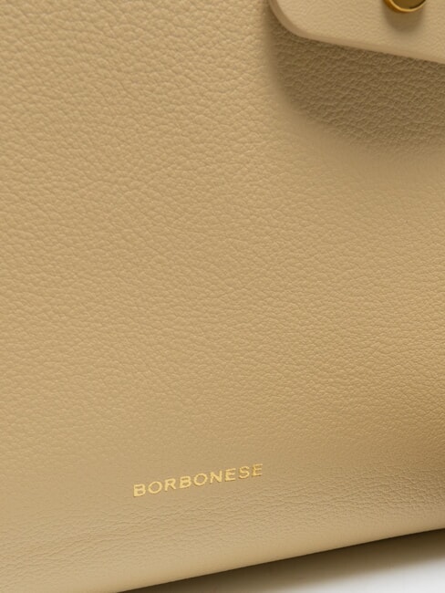 DEJEUNER  Handtasche, mit Schultergurt, aus Leder Sand - Damentaschen