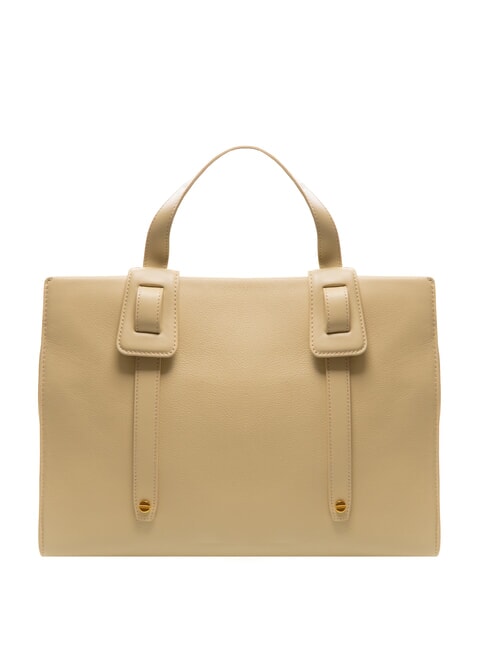 DEJEUNER  Handtasche, mit Schultergurt, aus Leder Sand - Damentaschen