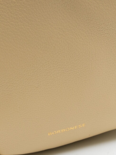 BLOOM Umhängetasche aus Leder Sand - Damentaschen