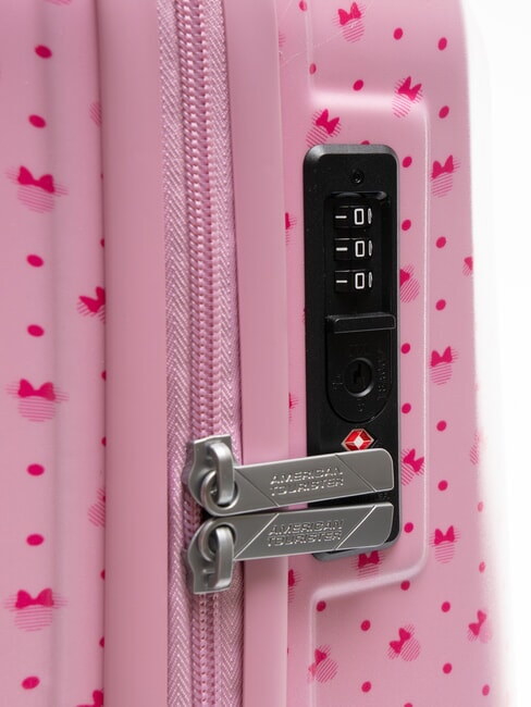 FUNLIGHT DISNEY Trolley Handgepäck Minnie Maus Linsenraster Rosa - Handgepäck